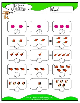 İşlemler yaprak test